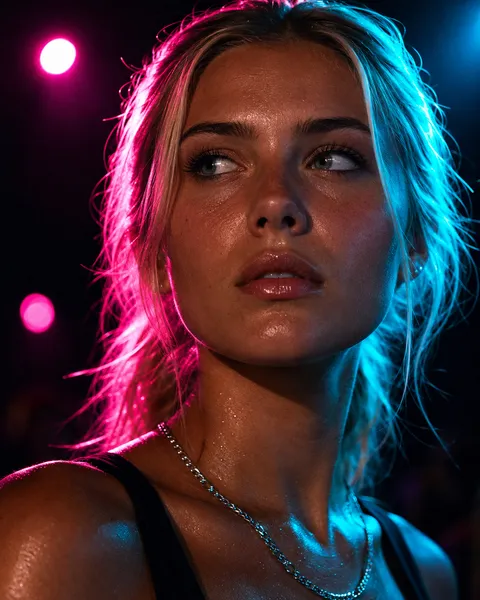 Magenta and Cyan Gel Lighting