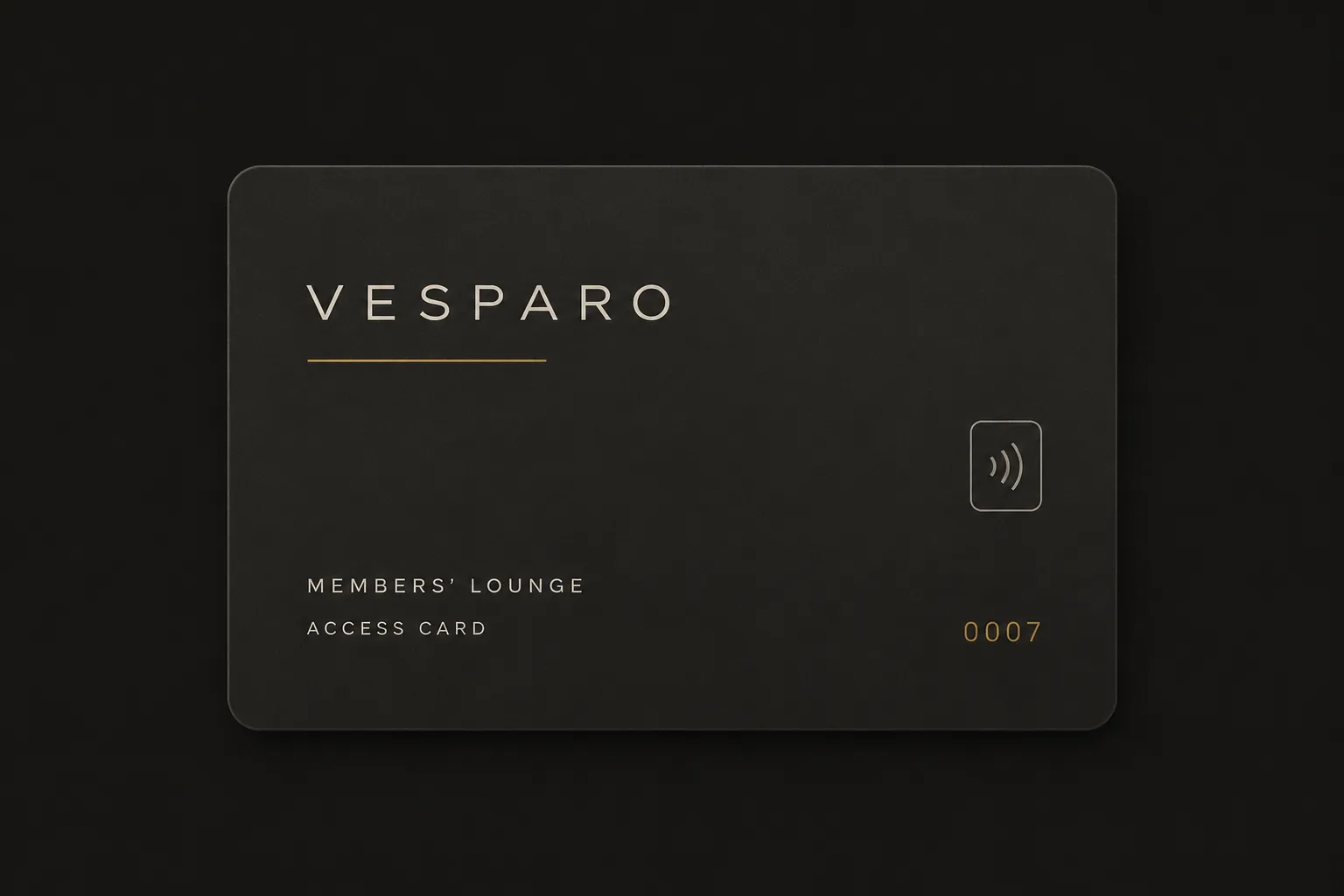 Two-thirds of the card given to nothing at all — the emptiness above the line is doing the same work as the dashboard's blank quarter.