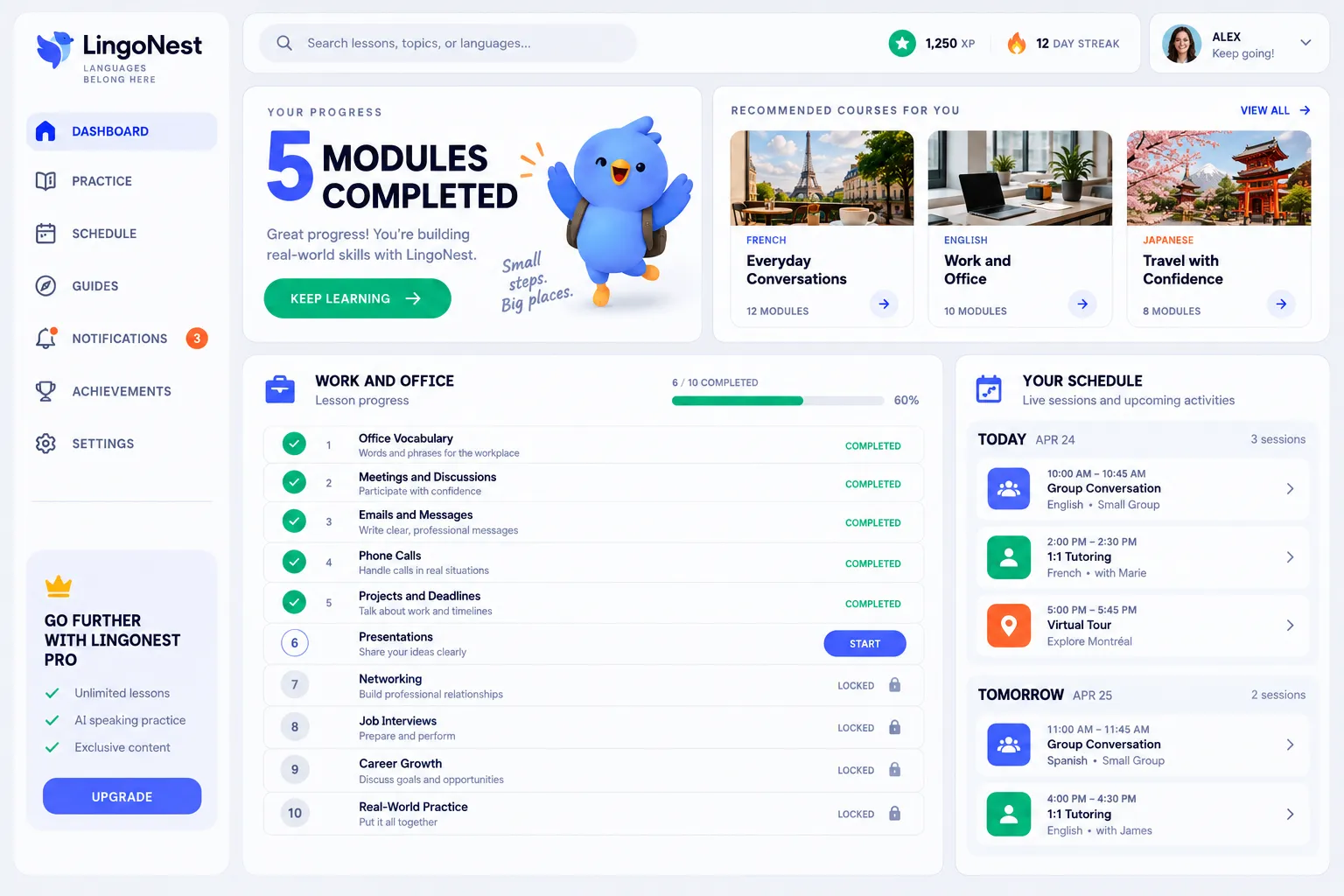 Bento Tile Dashboard