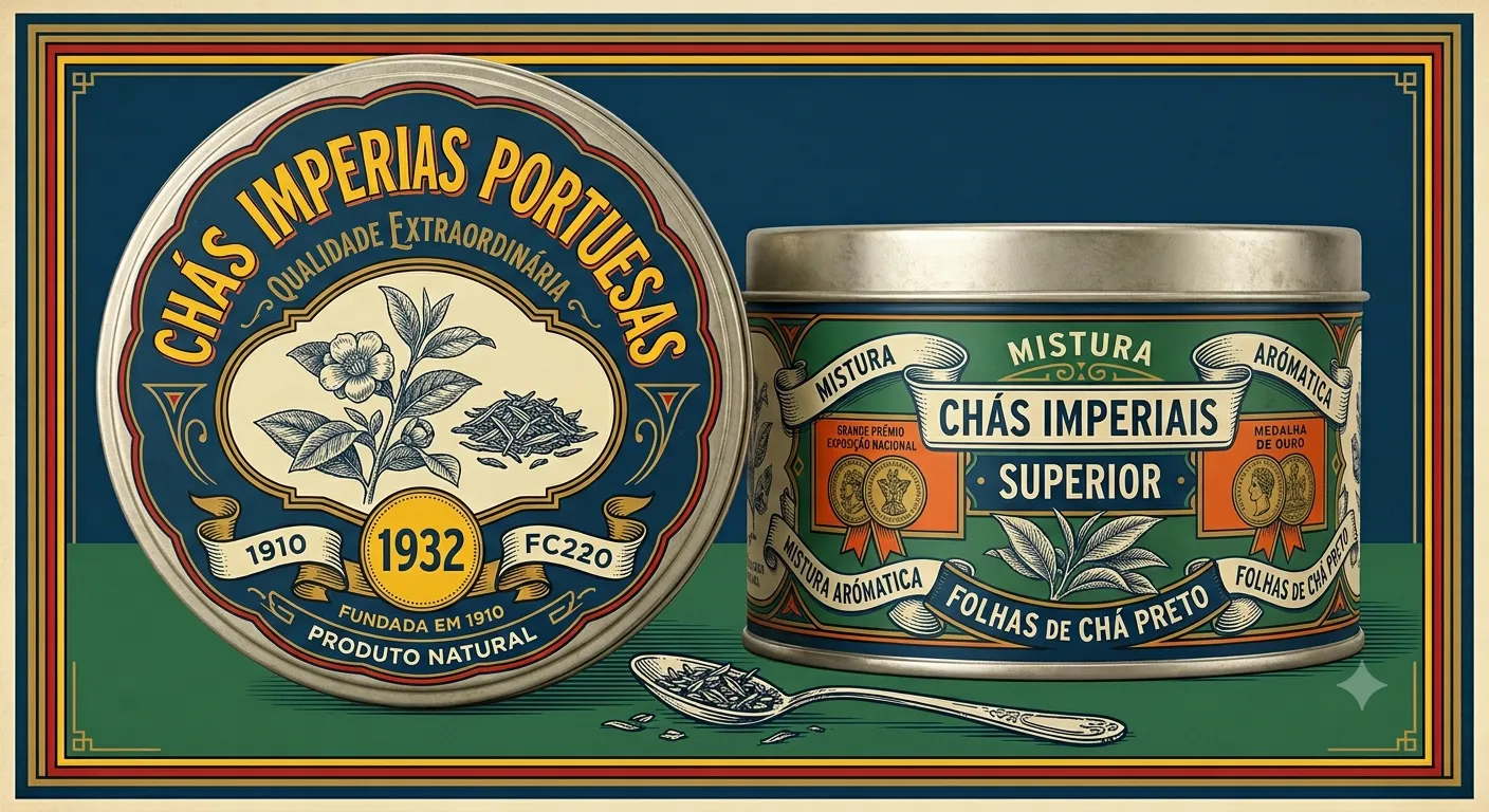 A round format shows how the border and central cartouche wrap a curved panel.