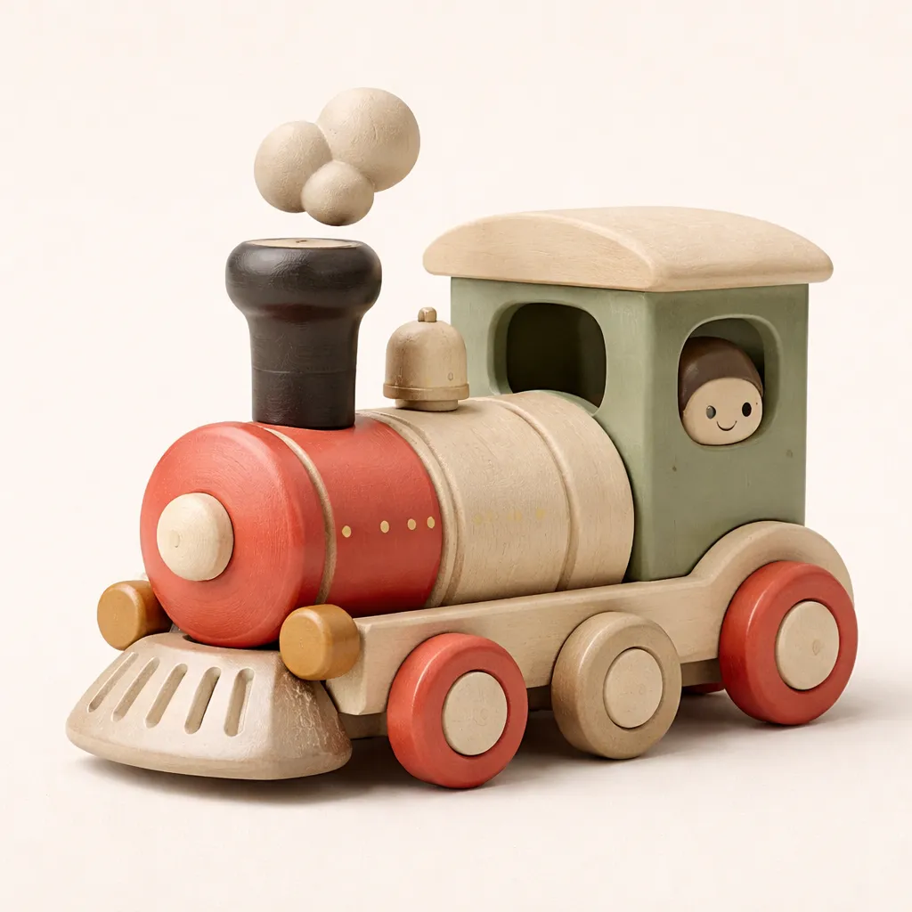Design a Locomotive toy